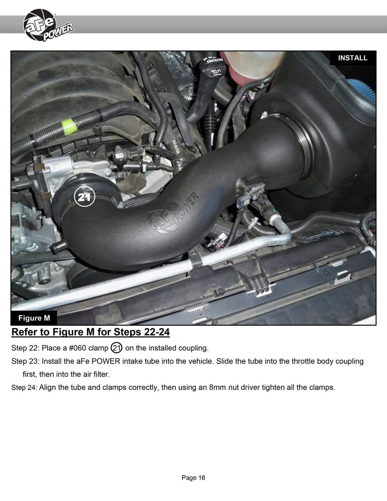 aFe Magnum FORCE Stage-2 Pro 5R Cold Air Intake 19-20 GM Silverado/Sierra 1500 V6-4.3L