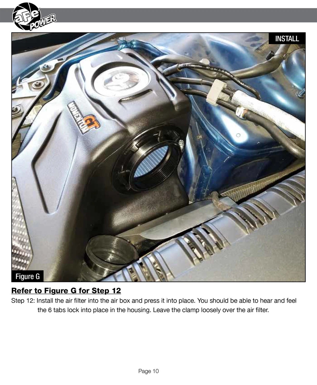 aFe Momentum GT Intakes Stage-2 P5R AIS 9-16 Audi A4 (B8) L4-2.0L