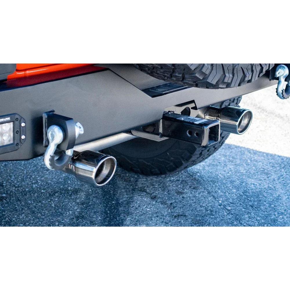 Borla 18-19 Jeep Wrangler JL/JLU 2.0L 4Cyl 2DR/4DR Axle Back Exhaust ATAK w/ 3.5in Tips