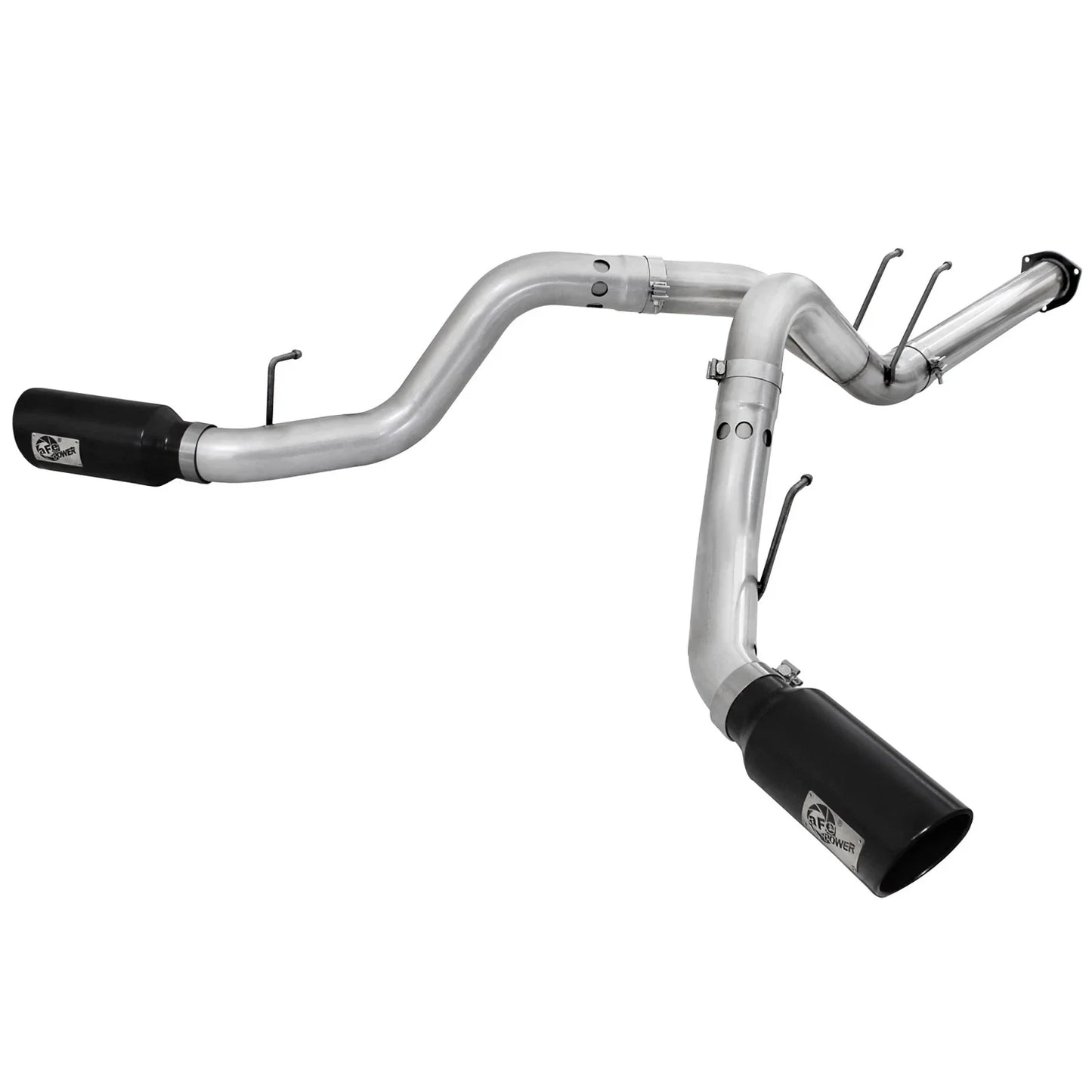 aFe Atlas Exhaust 4in DPF-Back Al Steel 11-14 Ford Diesel Trucks V8-6.7L (td)