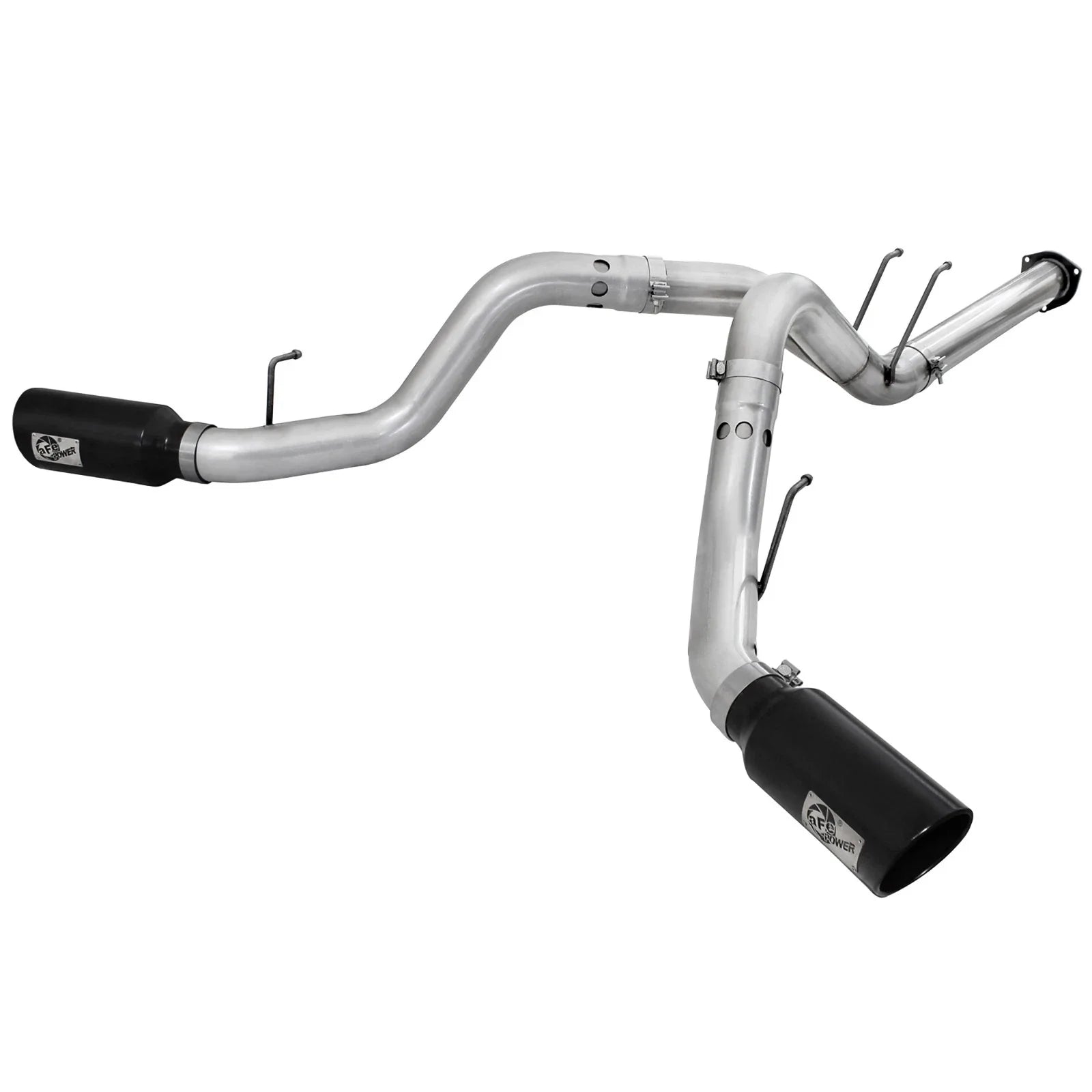 aFe Atlas Exhaust 4in DPF-Back Al Steel 11-14 Ford Diesel Trucks V8-6.7L (td)