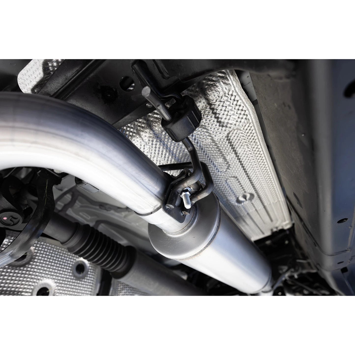MBRP 2024 Toyota Tacoma T304 Stainless Steel 3in Cat-Back Single Side Exit with Carbon Fiber Tip