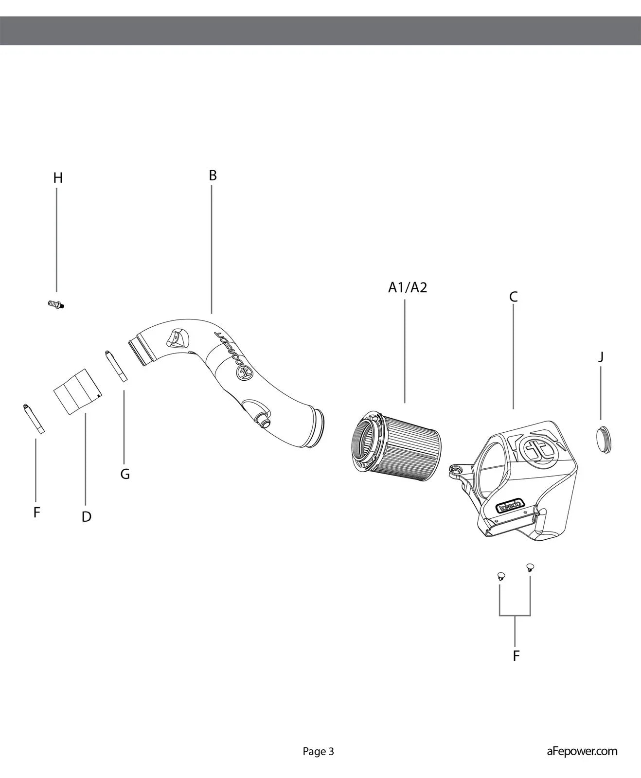 aFe Takeda Momentum Cold Air Intake System w/ Pro DRY S Media Hyundai Elantra Sport 17-20 L4-1.6T