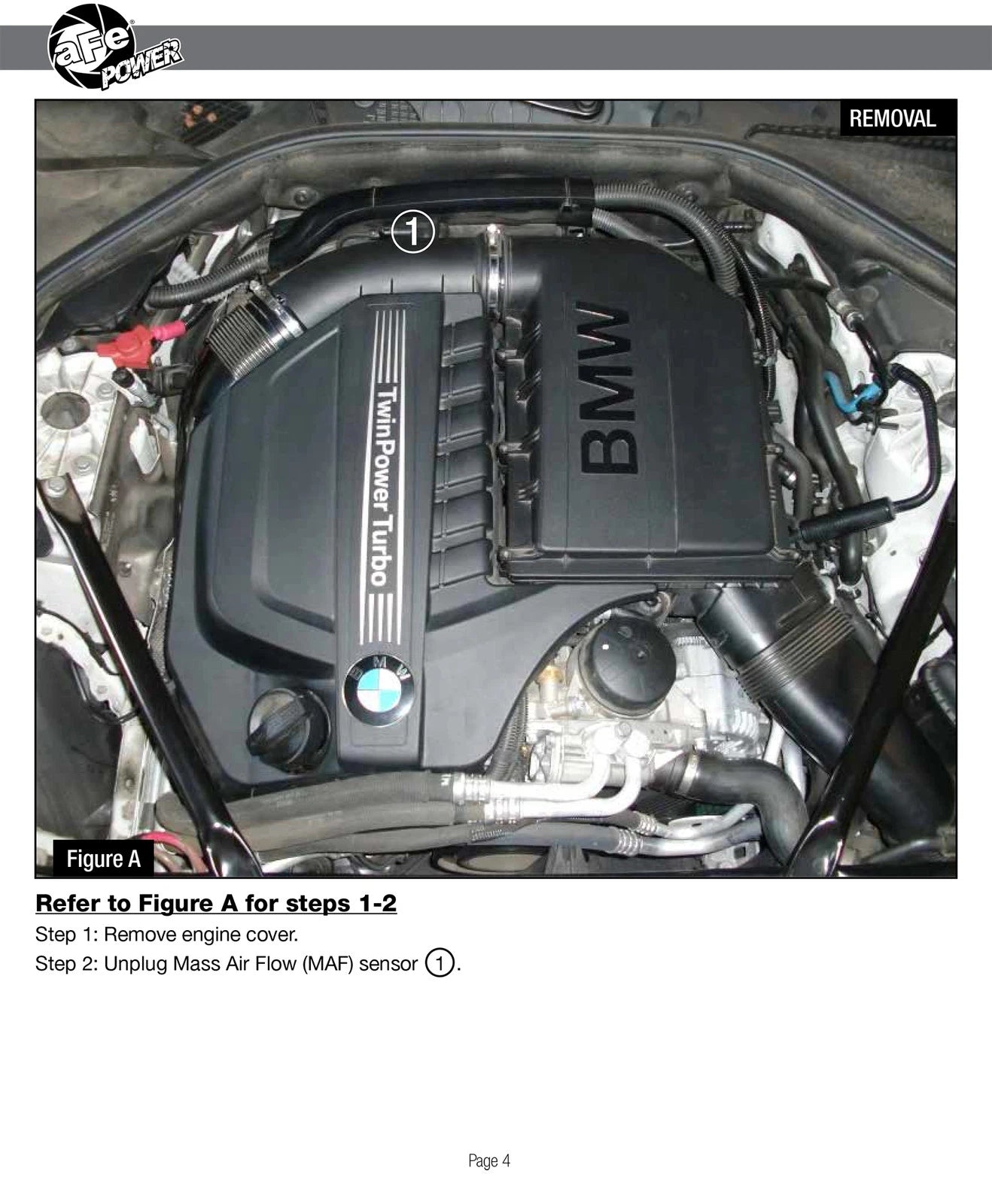 aFe MagnumFORCE Intake Stage-2 Si Pro DRY S 11-16 BMW 535i (F10) L6 3.0L (t) N55