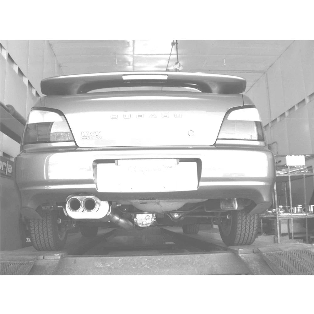 Borla 02-07 WRX Twin Tip Hush Catback Exhaust