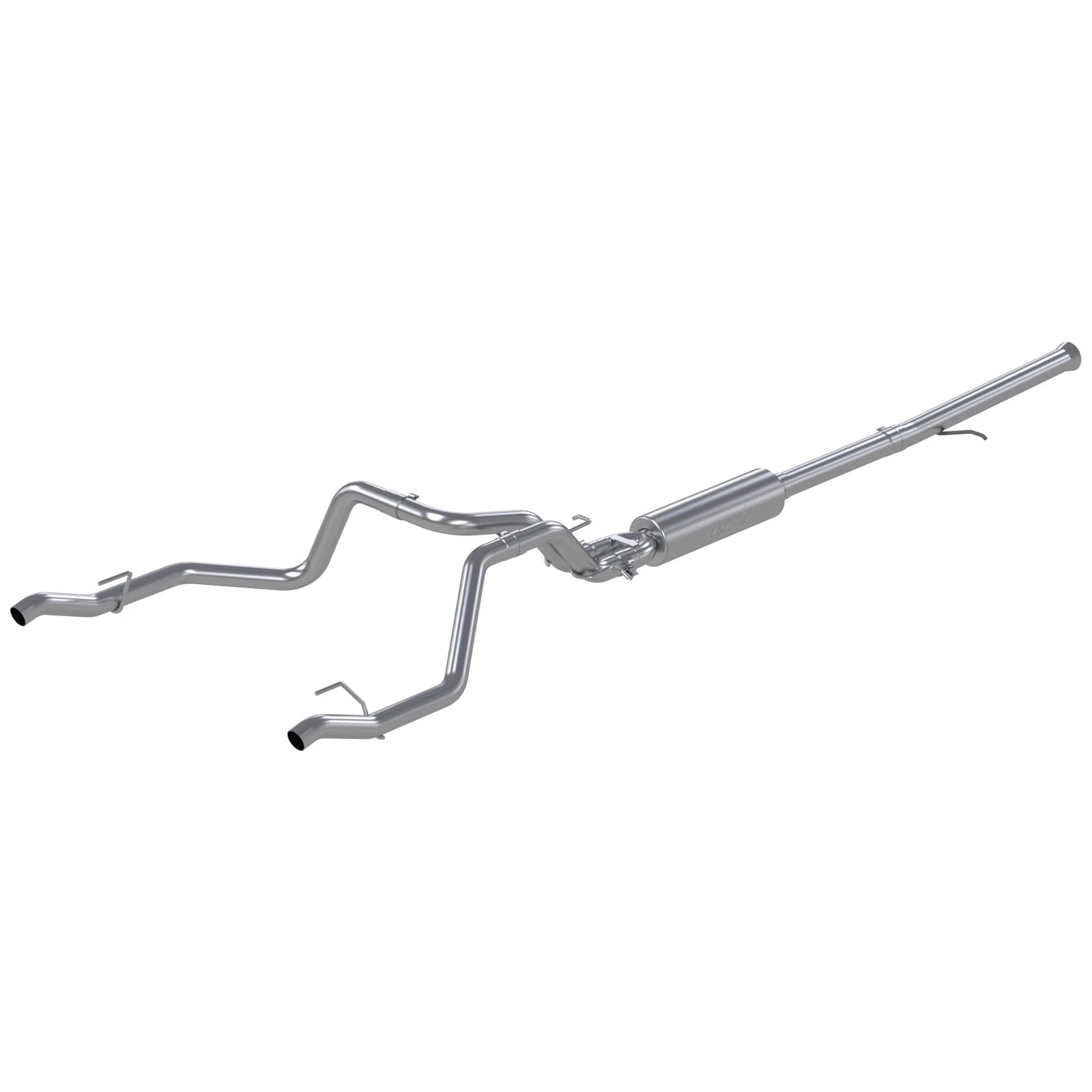 MBRP 19-Up Chevy Silverado 1500 6.2L 2.5in Catback Dual Rear Exit Aluminized