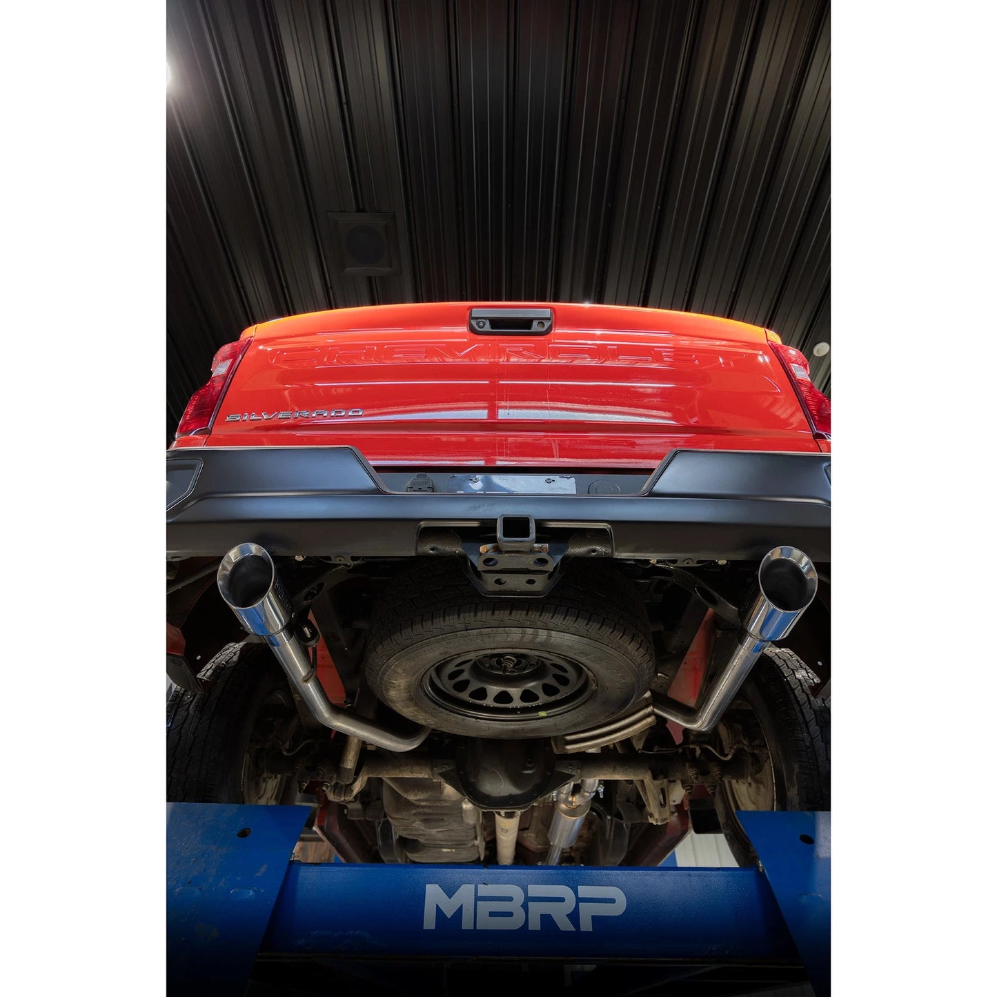 MBRP 2019+ Chevrolet Silverado 1500 / 2019+ GMC Sierra 1500 Alum. 3in Armor Lite Cat-Back Exhaust