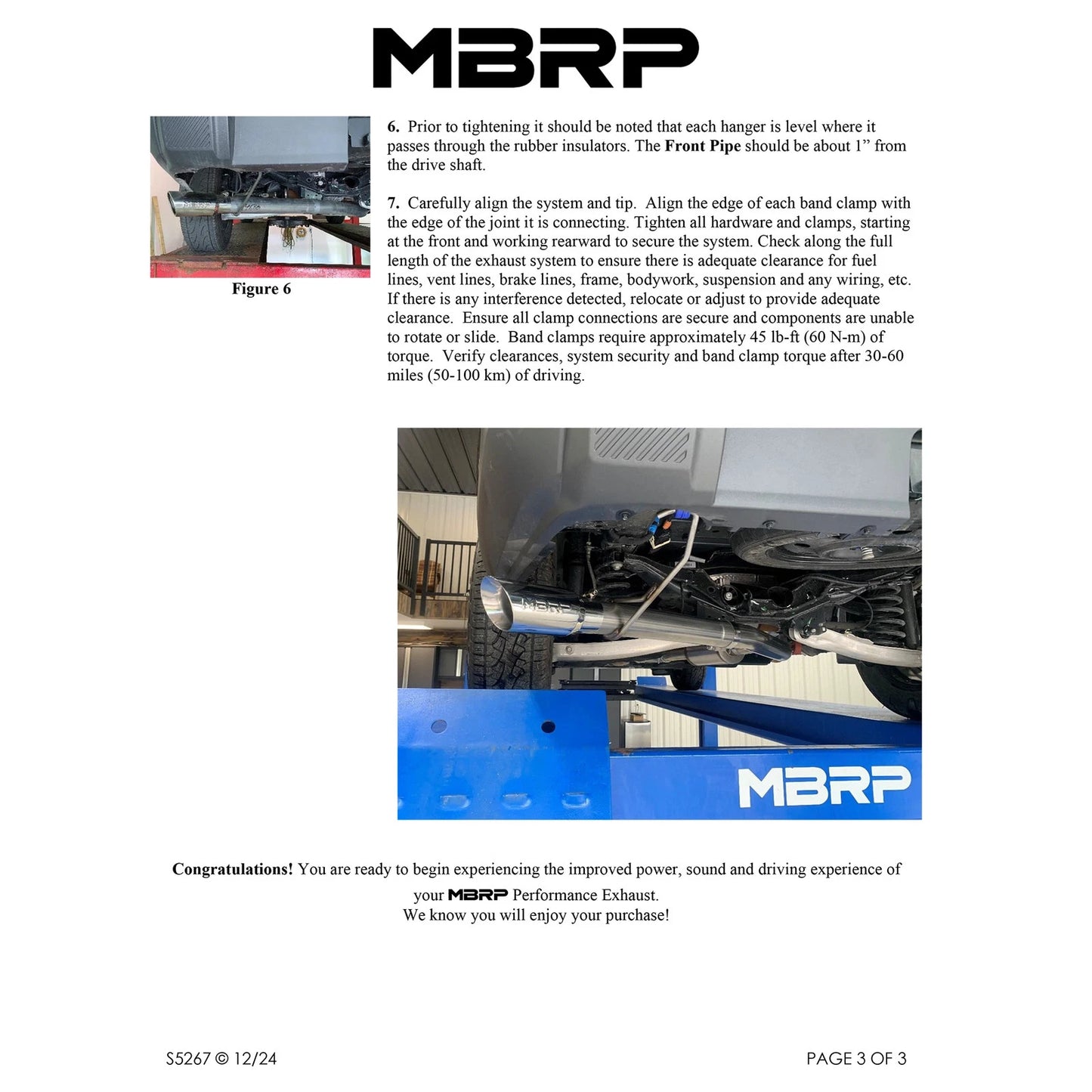 MBRP 2022+ Ford Maverick T304 4in OD Tip Single Side Exit 3in Cat Back Exhaust