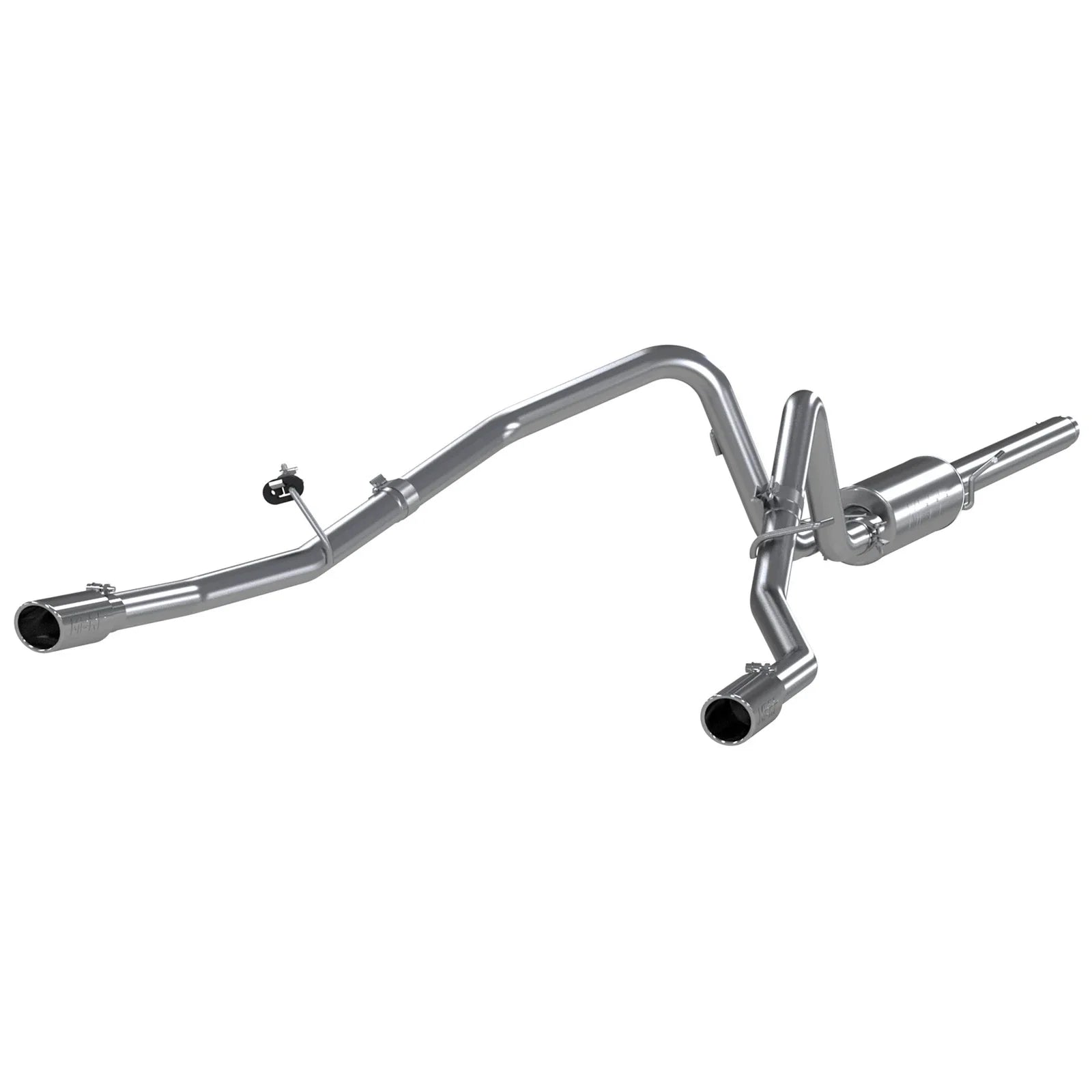 MBRP 2004-2008 Ford F150 4.6/5.4L EC/CC-SB Cat Back Dual Split Rear