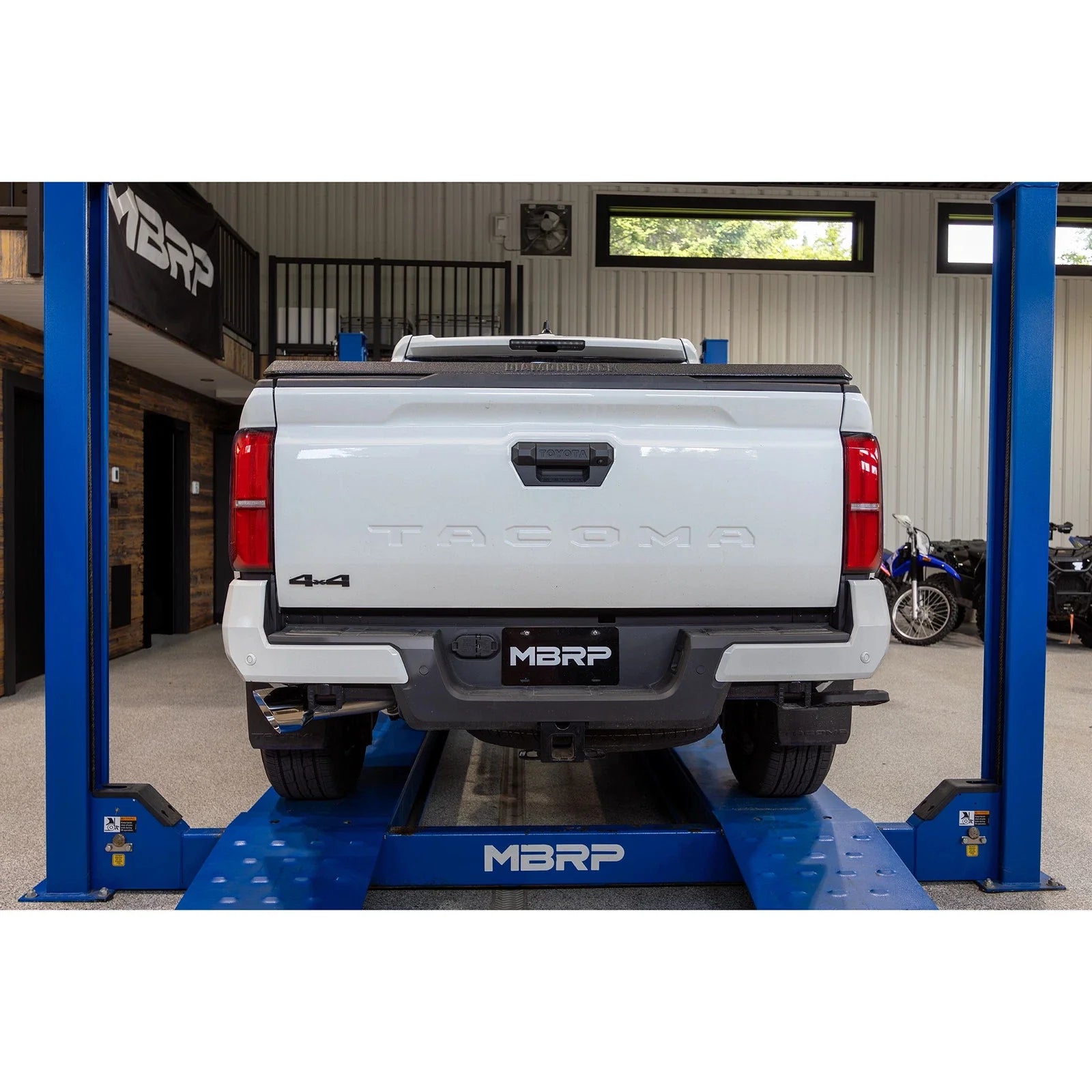 MBRP 2024 Toyota Tacoma T304 Stainless Steel 3in Cat-Back Single Side Exit