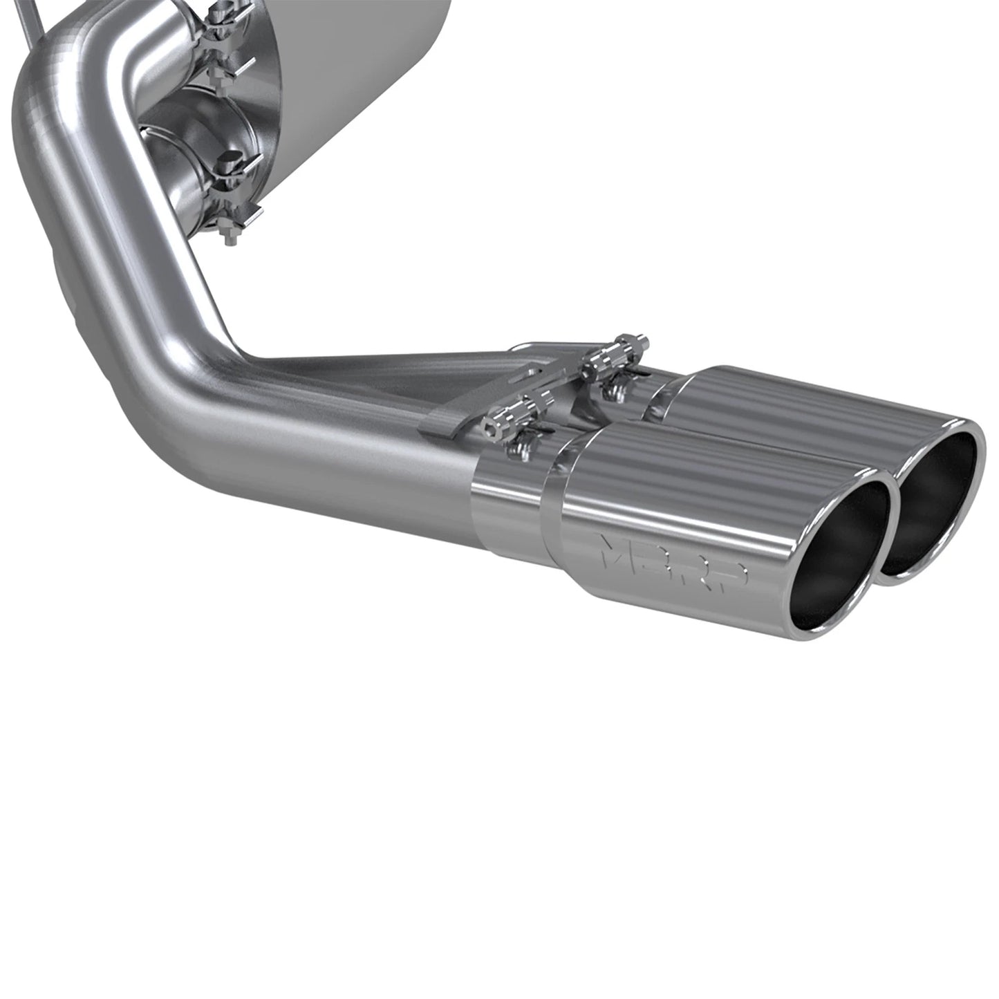 MBRP 09+ Chevrolet Silverado 1500 4.3L 3in Pre-Axle Dual Outlet Cat Back - T409