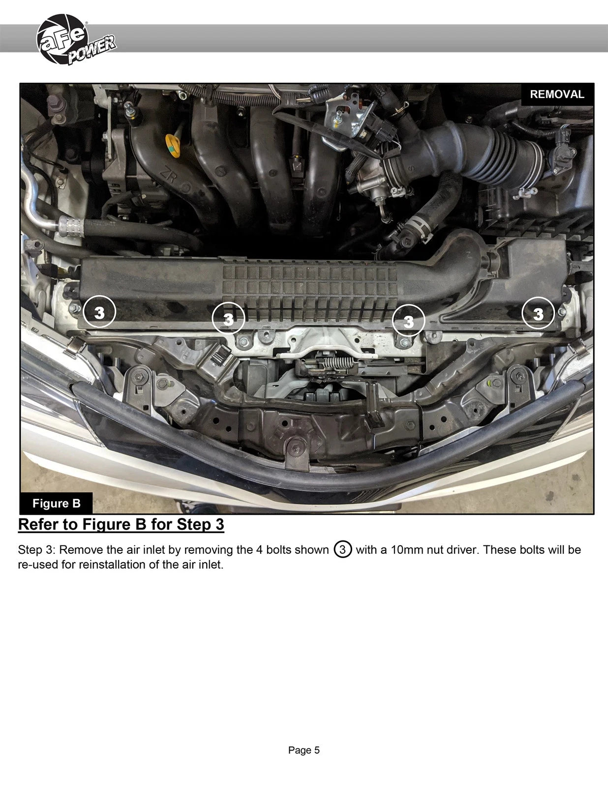 aFe Takeda Intakes Stage-2 AIS w/ Pro 5R Media Toyota C-HR 17-20 L4-2.0L