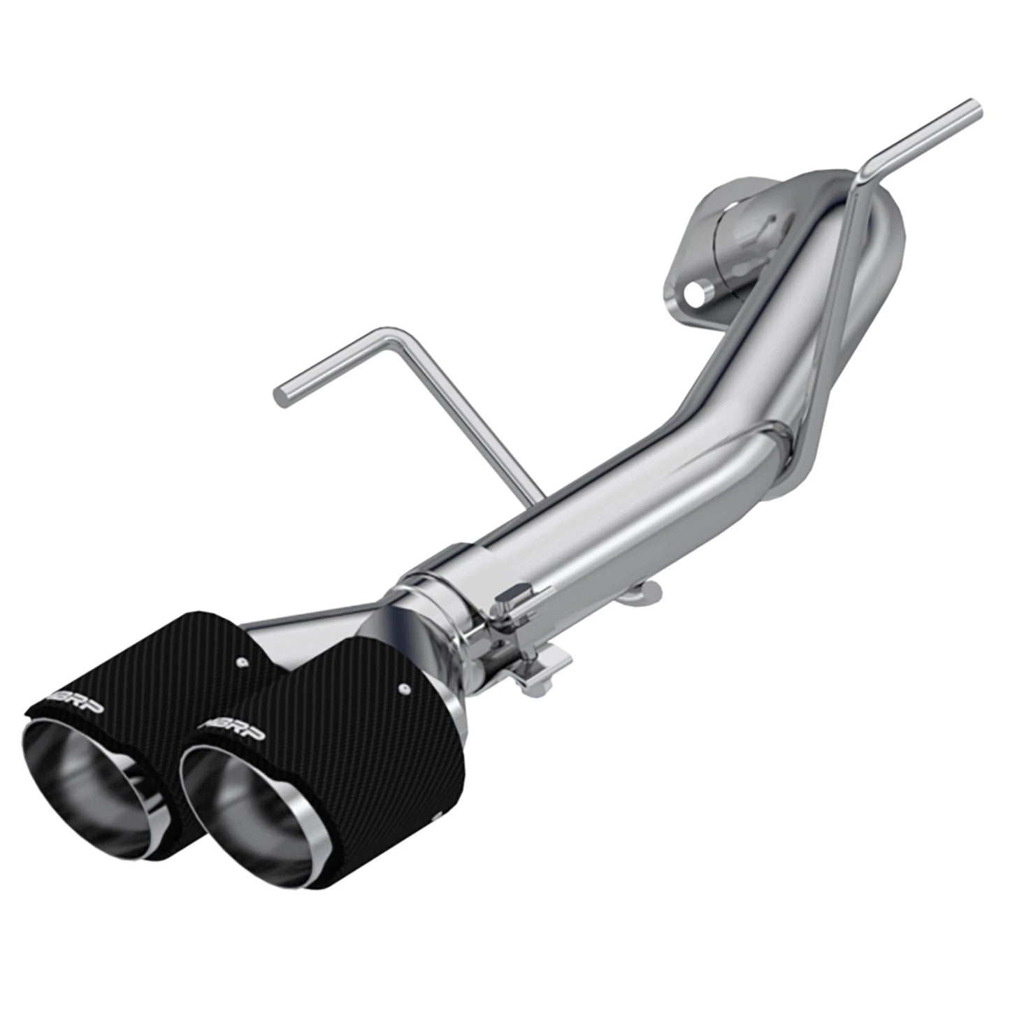 MBRP 2022 Subaru WRX 2.5in Dual Split Rear Exit w/ Quad CF Tips - T304