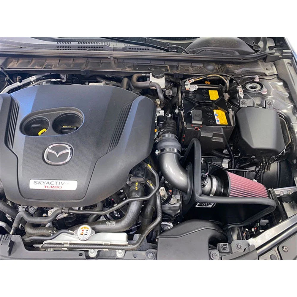 K&N 2021 Mazda 3 2.5L Turbo L4 Silver Typhoon Intake
