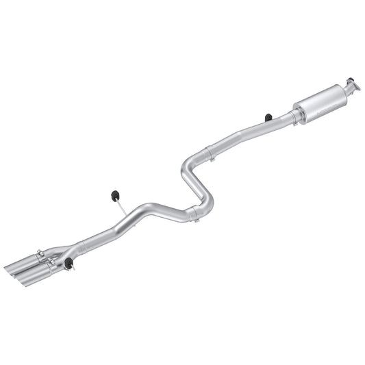 MBRP 14-19 Ford Fiesta ST 1.6L EcoBoost 3in Dual Outlet T409 Cat Back