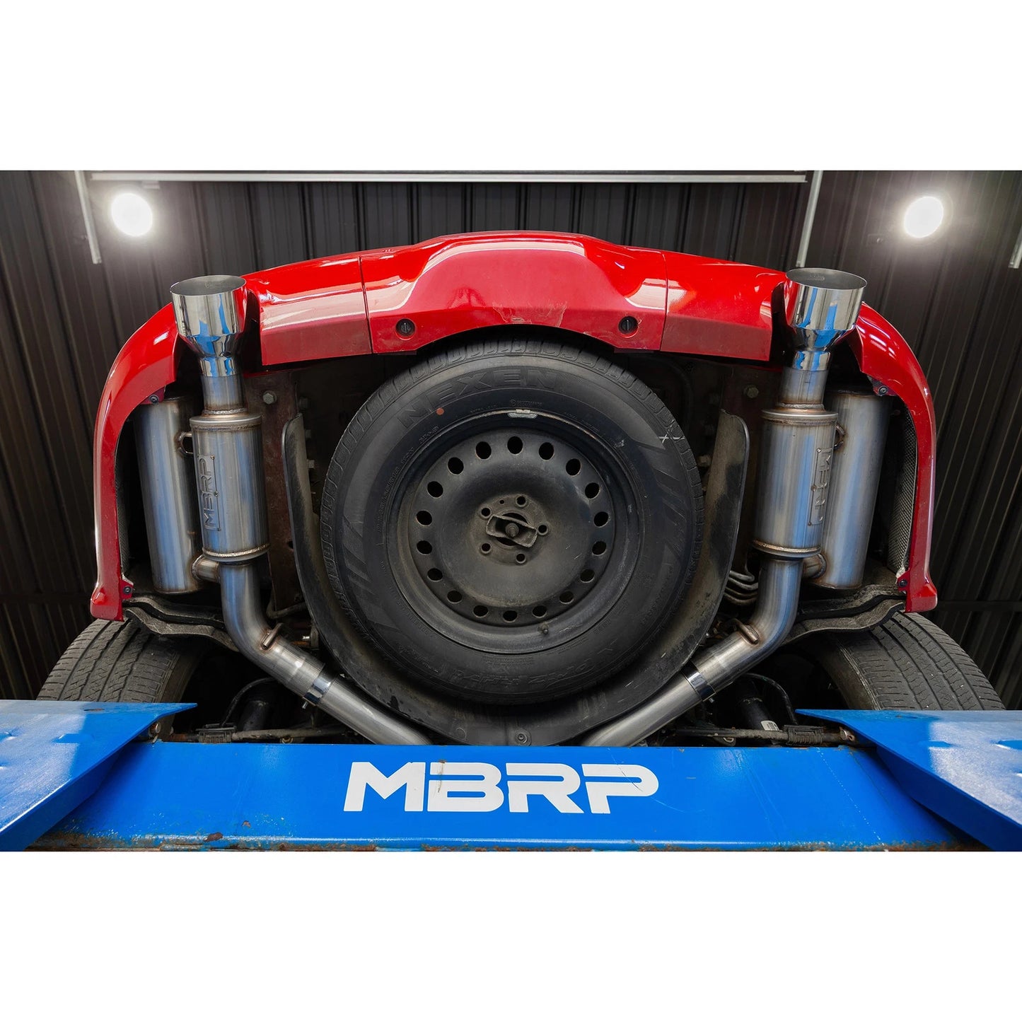 MBRP 2011+ Dodge Durango AL Series 3.0in Cat-Back Dual Rear Exit Exhaust