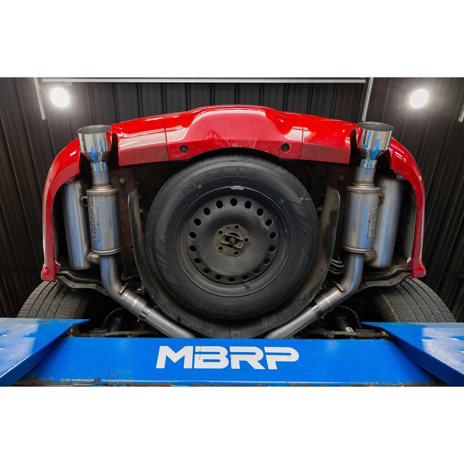 MBRP 2011+ Dodge Durango AL Series 3.0in Cat-Back Dual Rear Exit Exhaust