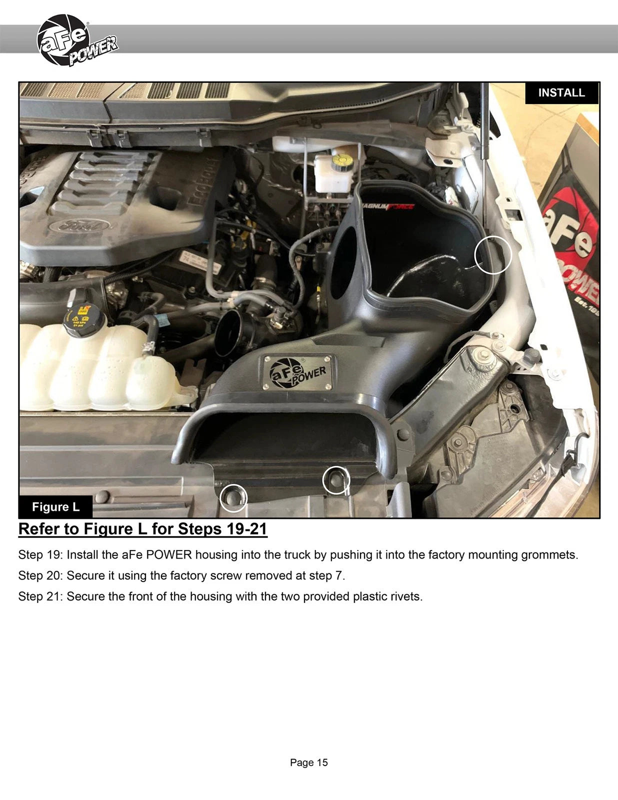 aFe MagnumFORCE Intake Stage-2 Pro DRY S 2021 Ford F-150 V6-3.5L (tt)
