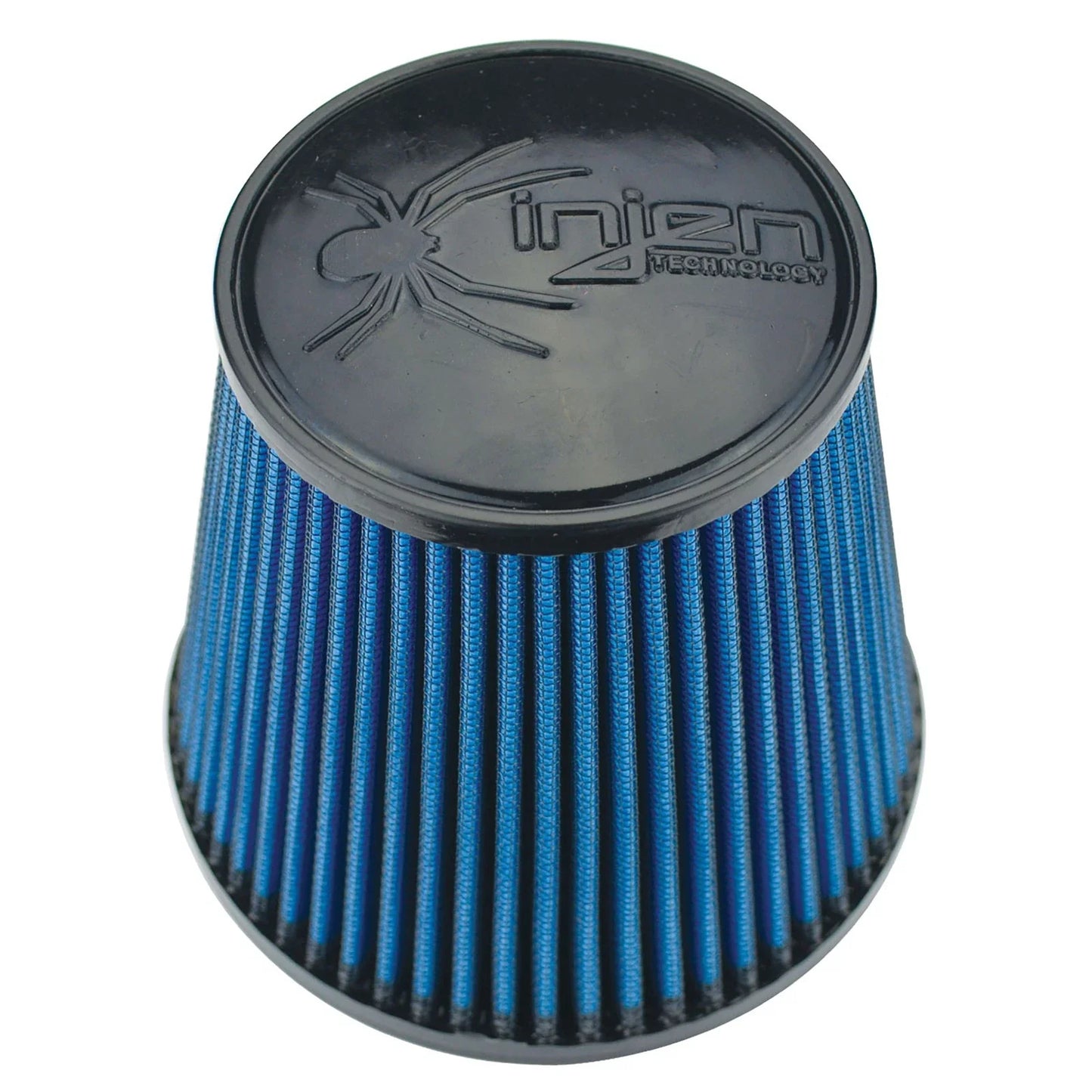 Injen NanoWeb Dry Air Filter 4in Flange ID / 5.5in Base / 5.4in Height / 4in Top