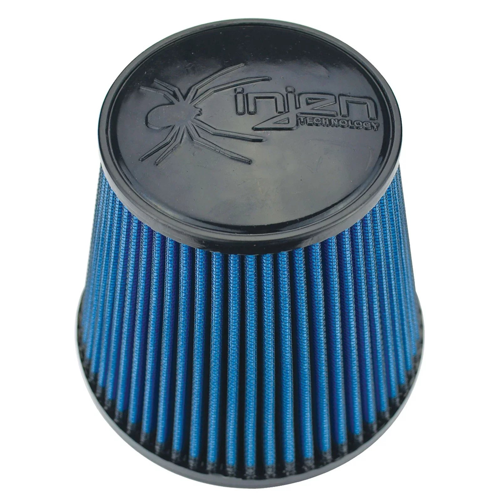 Injen NanoWeb Dry Air Filter 4in Flange ID / 5.5in Base / 5.4in Height / 4in Top