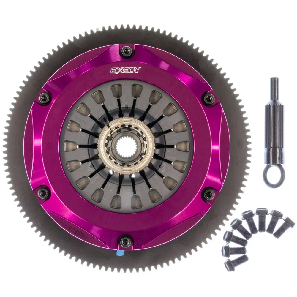 Exedy 2004-2014 Subaru Impreza WRX STI H4 Hyper Triple Cerametallic Clutch Rigid Disc Pull Type