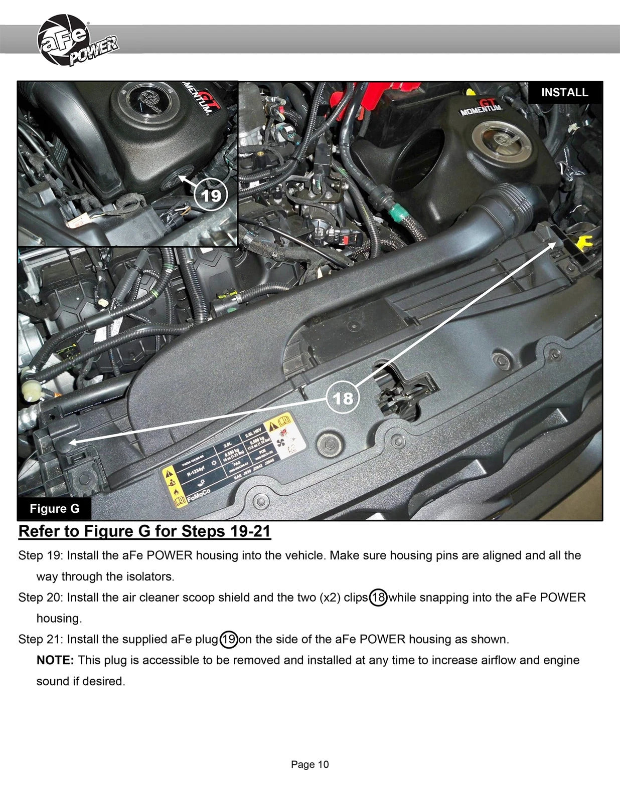 aFe Power 2021 Ford Bronco Sport L4-2.0L (t) Momentum GT Cold Air Intake System w/ Pro DRY S Filter