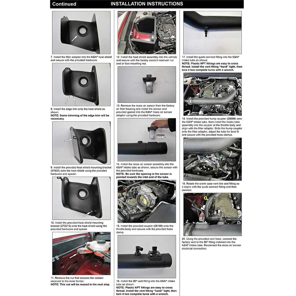 K&N 17-18 Chevrolet Colorado V6-3.6L F/I AirCharger Performance Intake