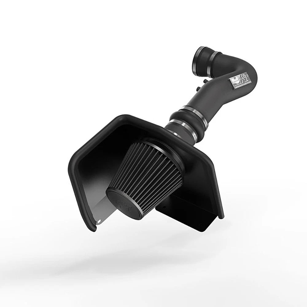 K&N 07-08 Chevy Silverado 1500 4.8L/5.3L V8 / 07-08 GMC Yukon 4.8L/5.3L V8 Black Perf Intake Kit