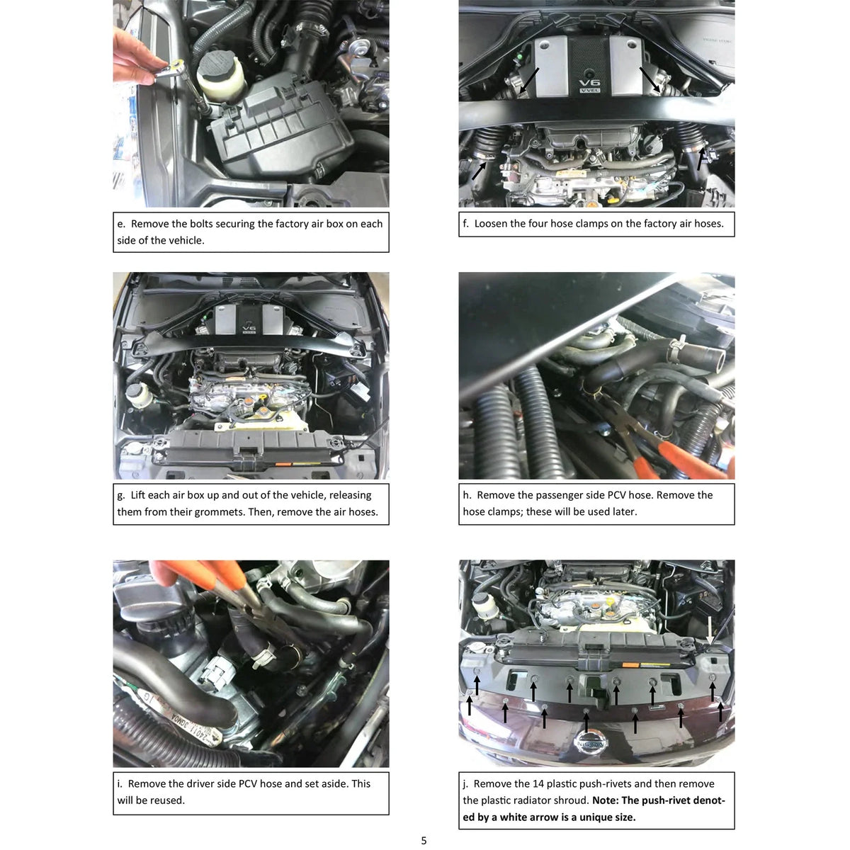 AEM 2009+ Nissan 370Z 3.7L Cold Air Intake