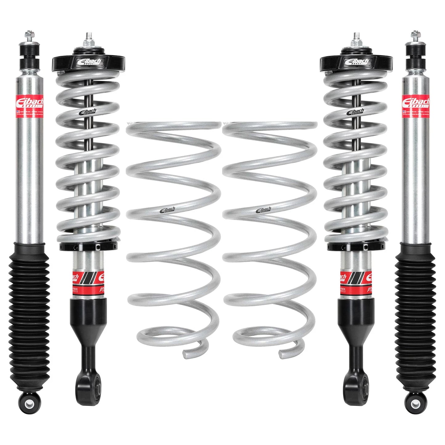 Eibach 03-09 Toyota 4Runner V6 4.0L 2WD/4WD Pro-Truck Coilover (Front) +1.5in-4in/(Rear) +0in-1.5in