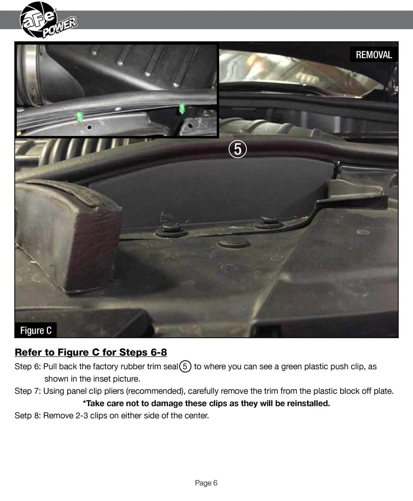 aFe Momentum Carbon Fiber CAIS w/ Pro Dry S Filter 12-19 Jeep Grand Cherokee SRT8 (WK2) V8-6.4L