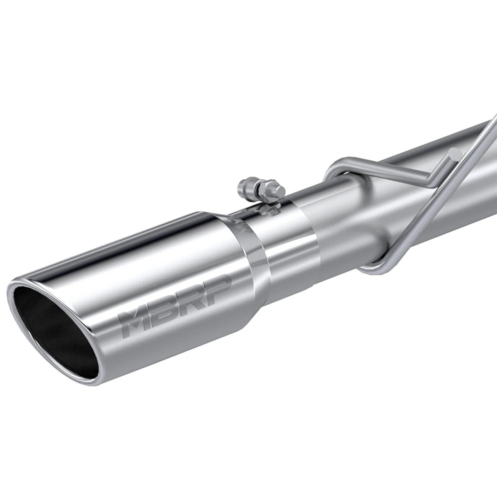 MBRP 2022+ Ford Maverick Aluminized Steel 4in OD Tip Single Side Exit 3in Cat Back Exhaust