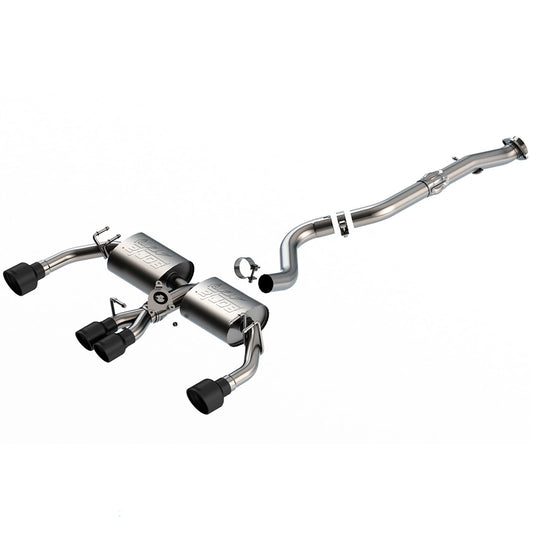 Borla 23-24 Toyota GR Corolla ATAK Cat Back System w/ Black Tips