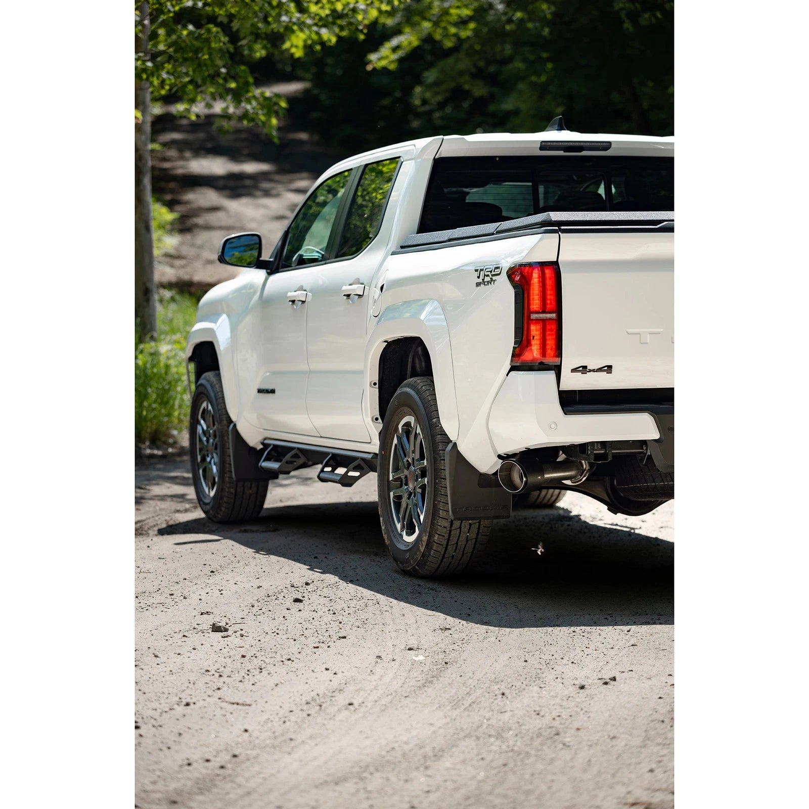 MBRP 2024 Toyota Tacoma T304 Stainless Steel 3in Cat-Back Single Side Exit with Carbon Fiber Tip