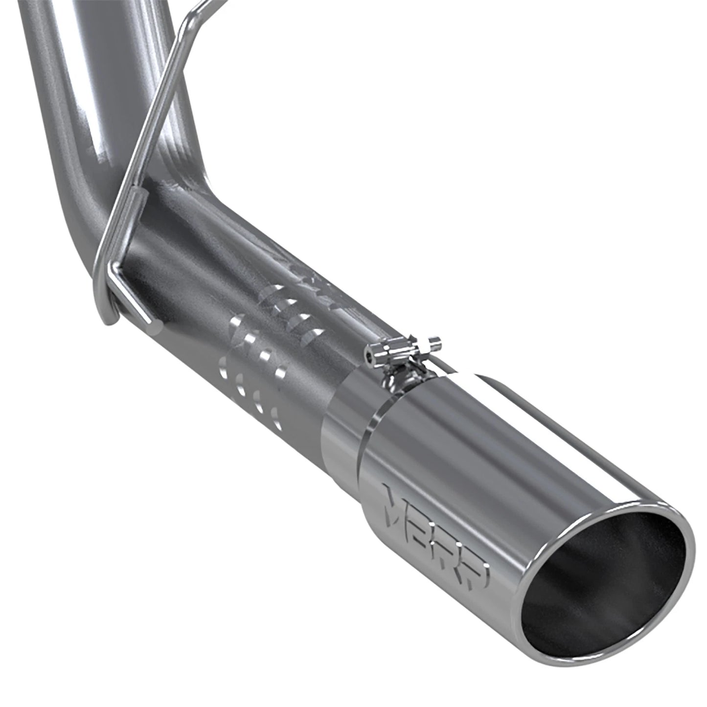 MBRP 2015 Ford F250/350/450 6.7L 4in Single Side Exit Aluminized Exhaust Includes 5in Tip