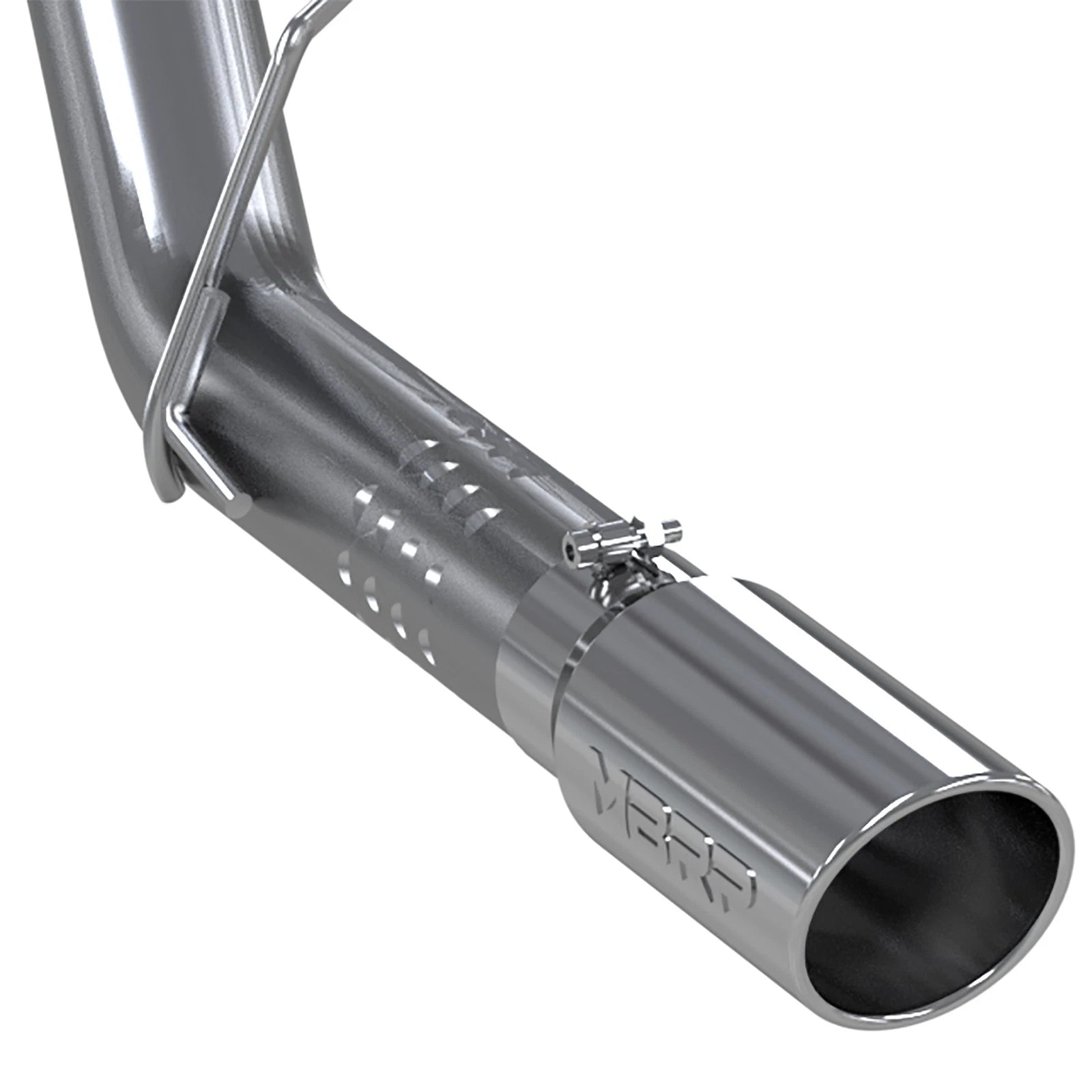 MBRP 2015 Ford F250/350/450 6.7L 4in Single Side Exit Aluminized Exhaust Includes 5in Tip