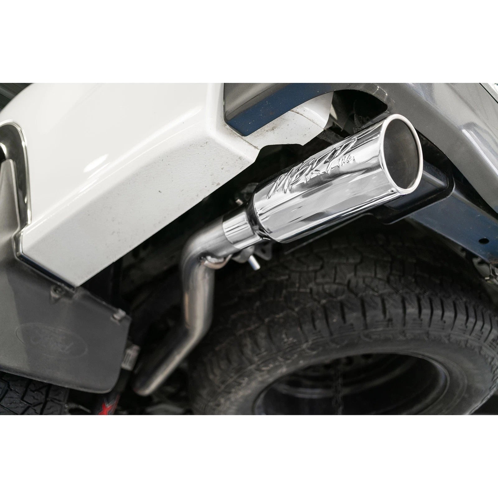 MBRP 19-20 Ford Ranger 2.3L T304 3in Dual Split Rear Outlet 4in OD Tips Cat Back Exhaust