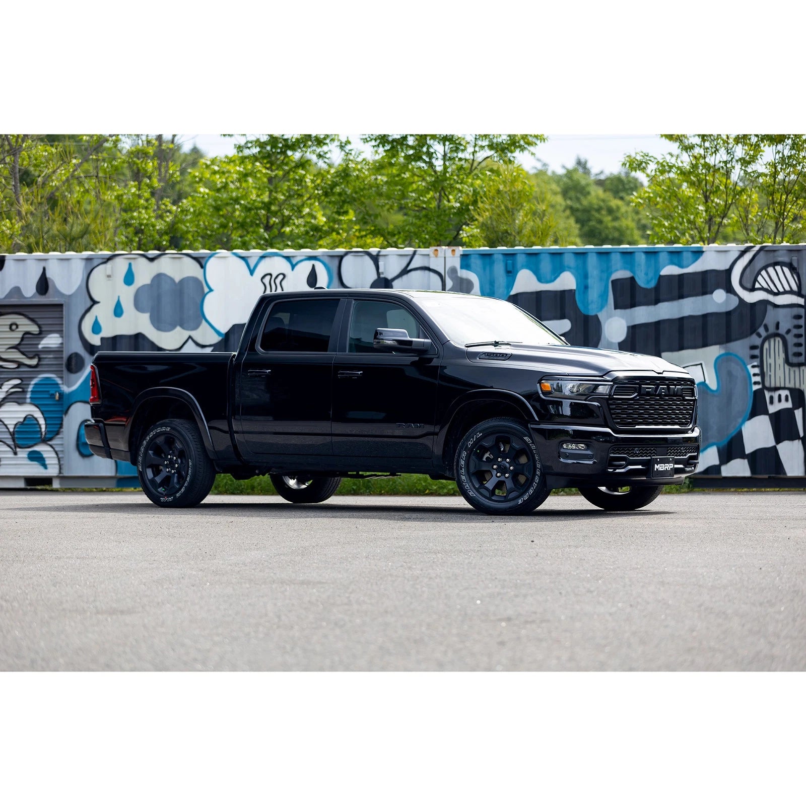 MBRP 2025+ RAM 1500 3.0L BLK Series 3.0in Cat-Back Dual Rear Exit Exhaust