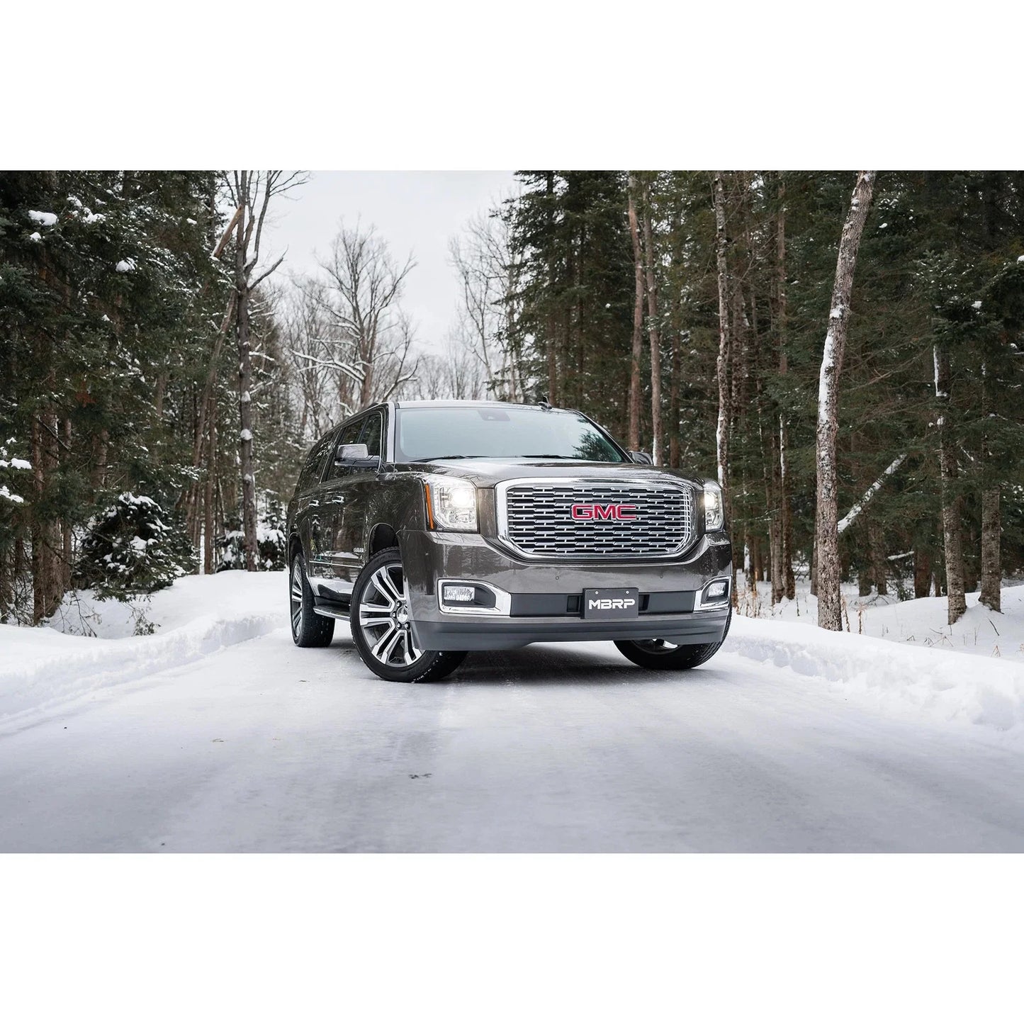 MBRP 15-20 GM Tahoe/Suburban/Yukon/Yukon XL/Escalade Aluminized Steel 3in. Cat Back -Single Side