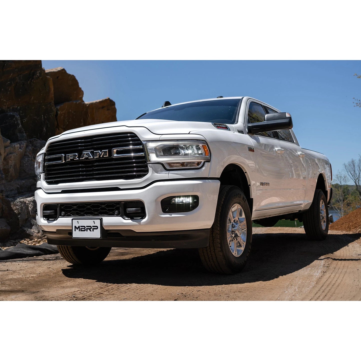 MBRP 2014+ Ram 2500/3500 6.4L Hemi Cat Back Single Side Exit Pro Series - T304
