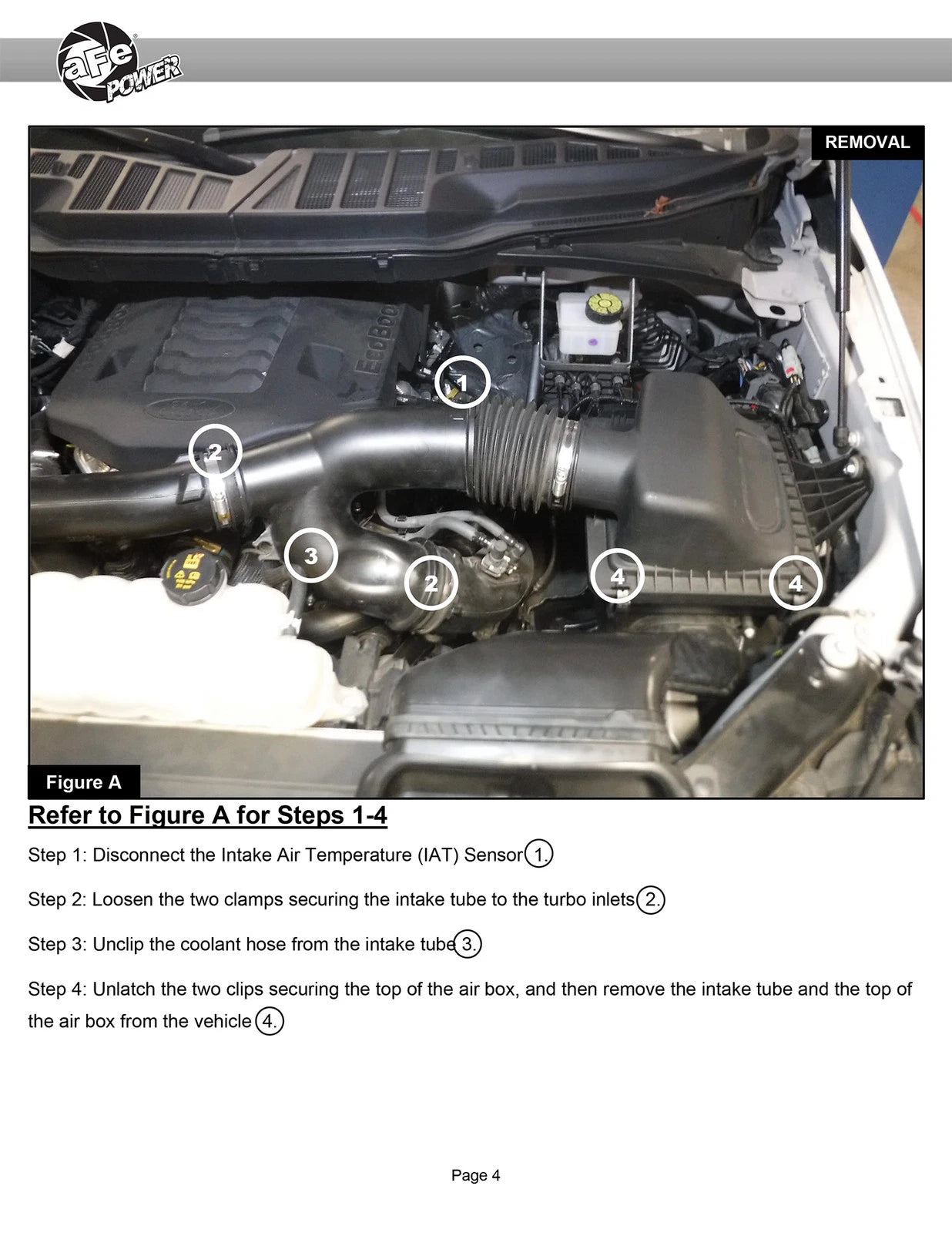 aFe Rapid Induction Pro 5R Cold Air Intake System 21-22 Ford F-150 Raptor V6-3.5L (tt)