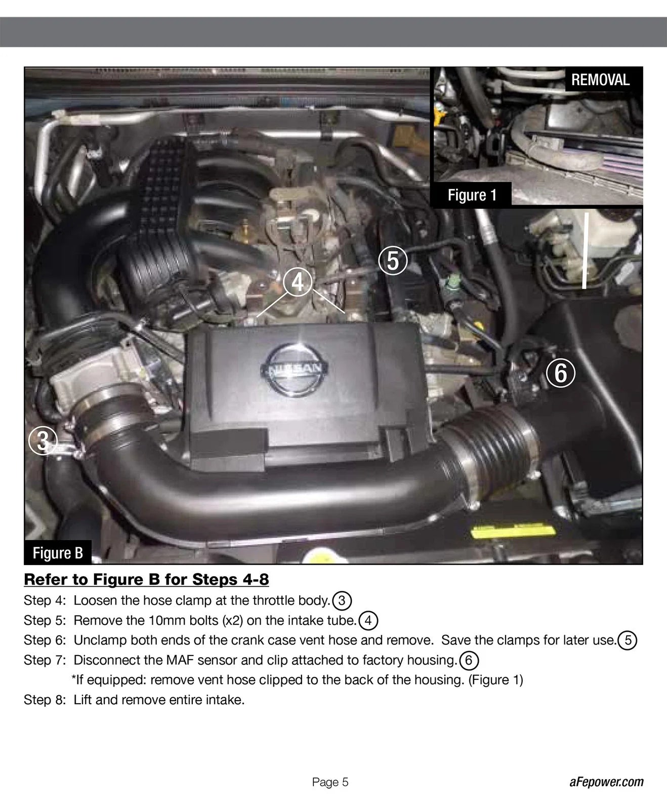 aFe Momentum GT PRO DRY S Stage-2 Intake System 05-15 Nissan Xterra 4.0L V6