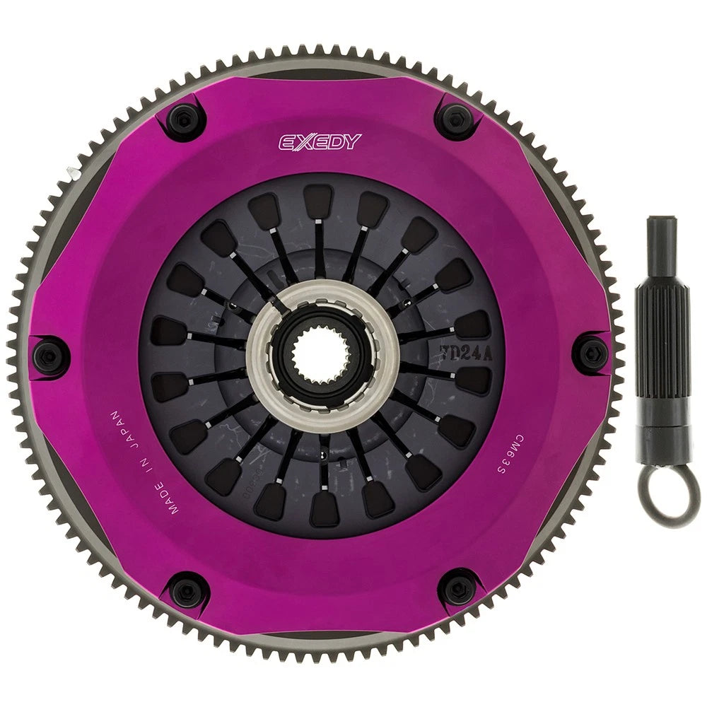 Exedy 08-15 Mitsubishi Evo X 4B11T 2.0L Twin-Organic Clutch Kit