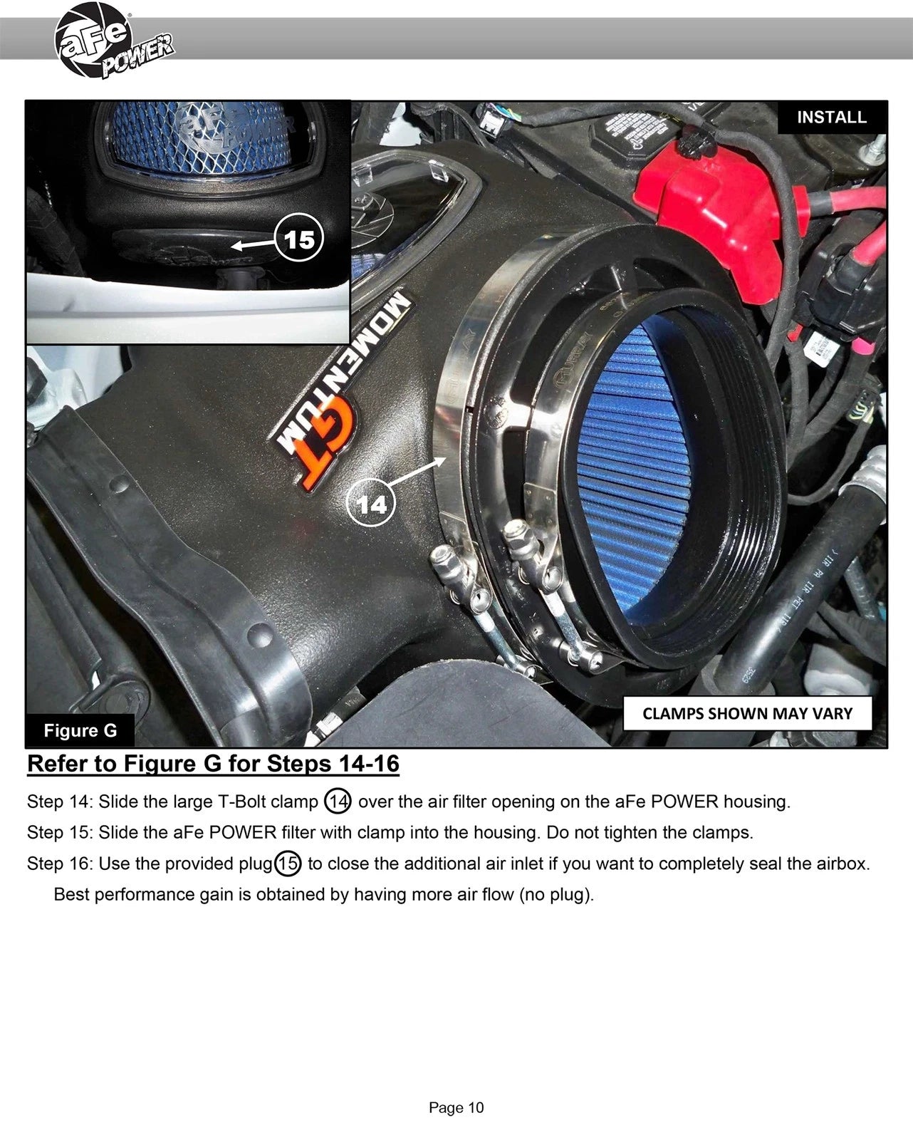aFe 20-24 Ford Diesel Trucks V8-6.7L (td) Momentum HD Cold Air Intake System w/ Pro 10R Filter