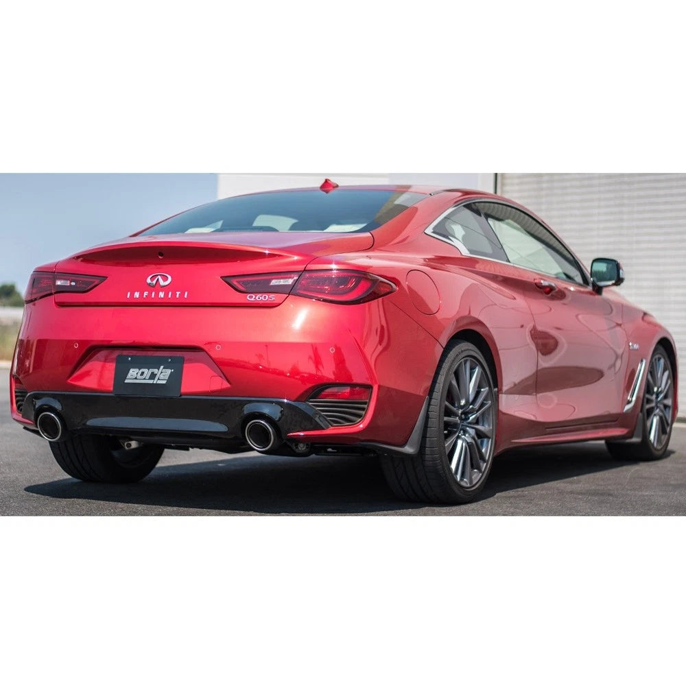 Borla 2017 Infiniti Q60S 3.0T V6 S Type Catback Exhaust