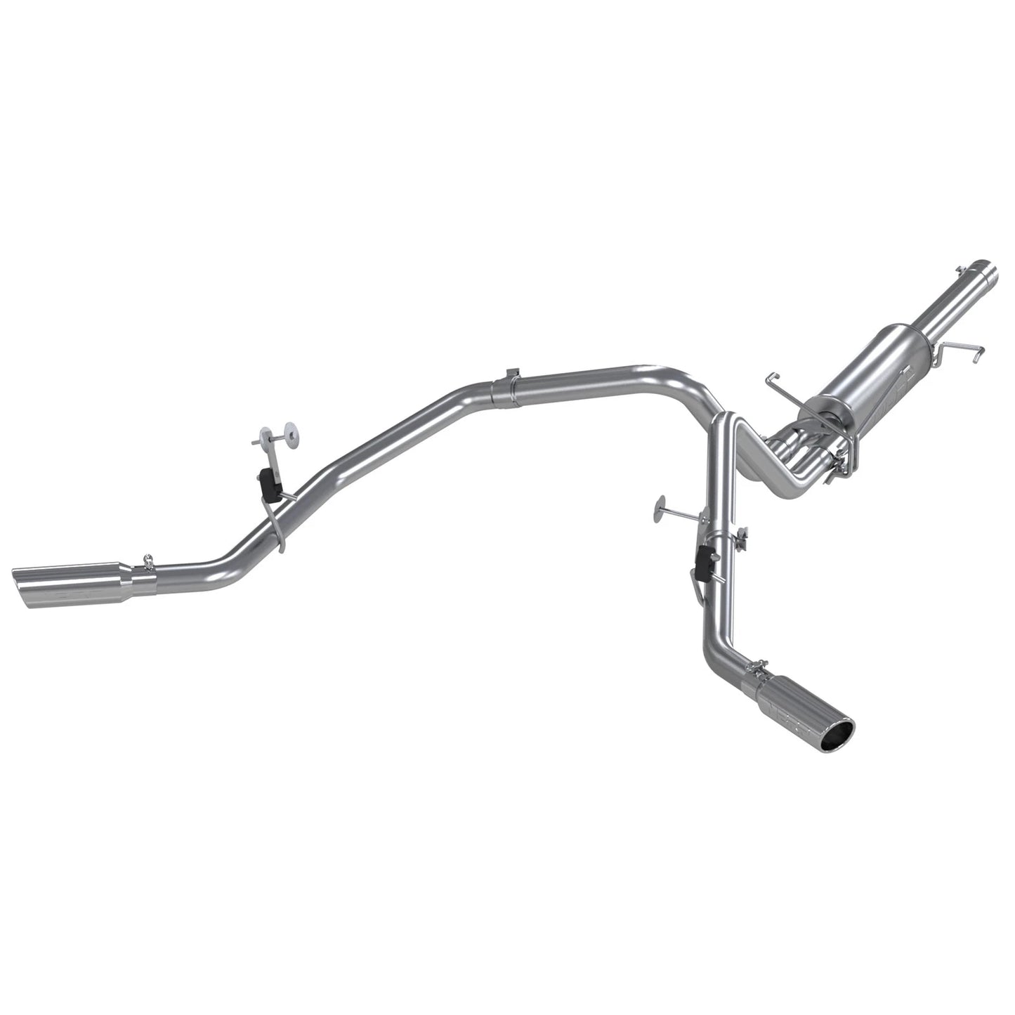 MBRP 2003 Dodge Ram Hemi 1500 5.7L SC/CC-SB Cat Back Dual Split Side
