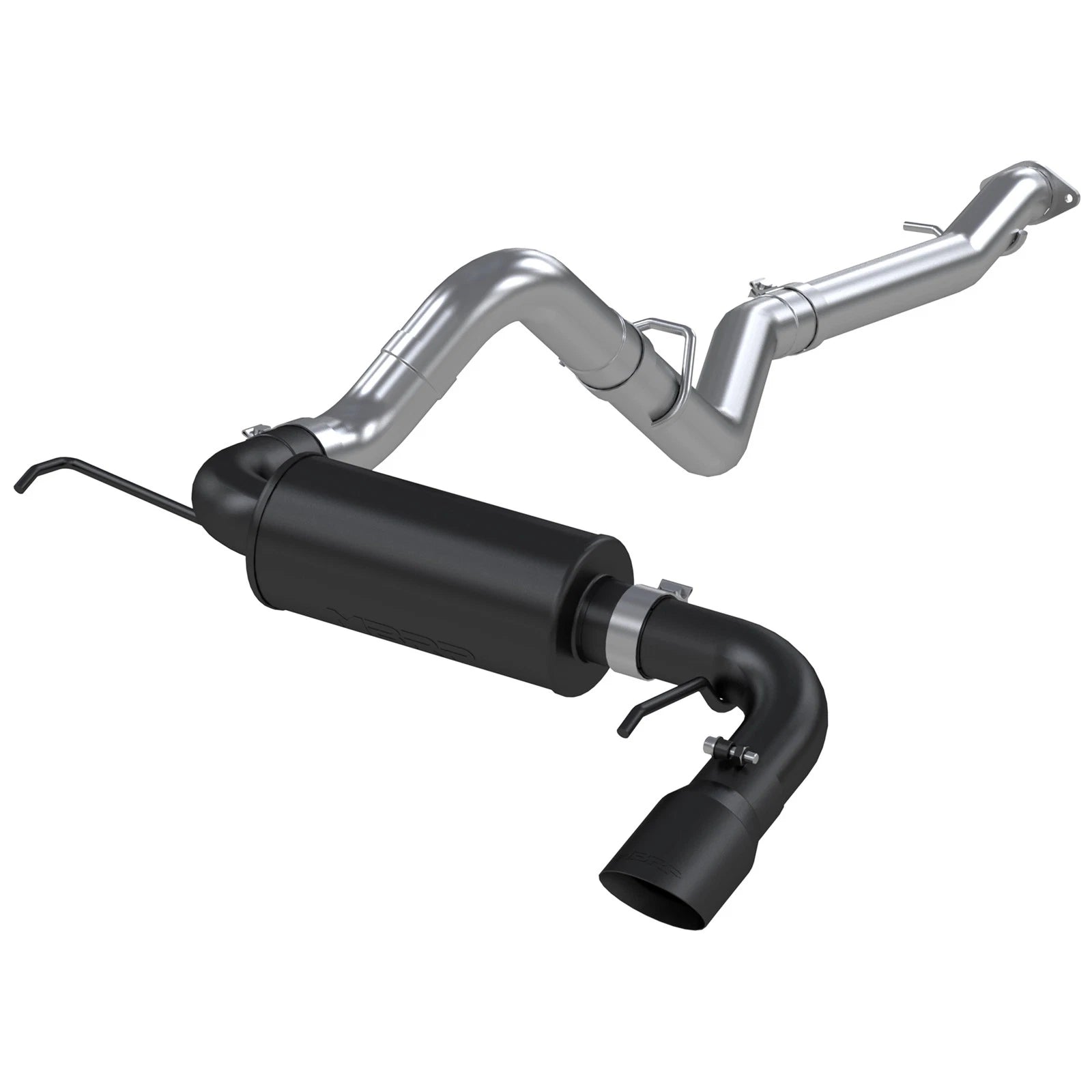 MBRP 2021+ Ford Bronco 2.3L/2.7L EcoBoost 3in Black Aluminized Catback Exhaust