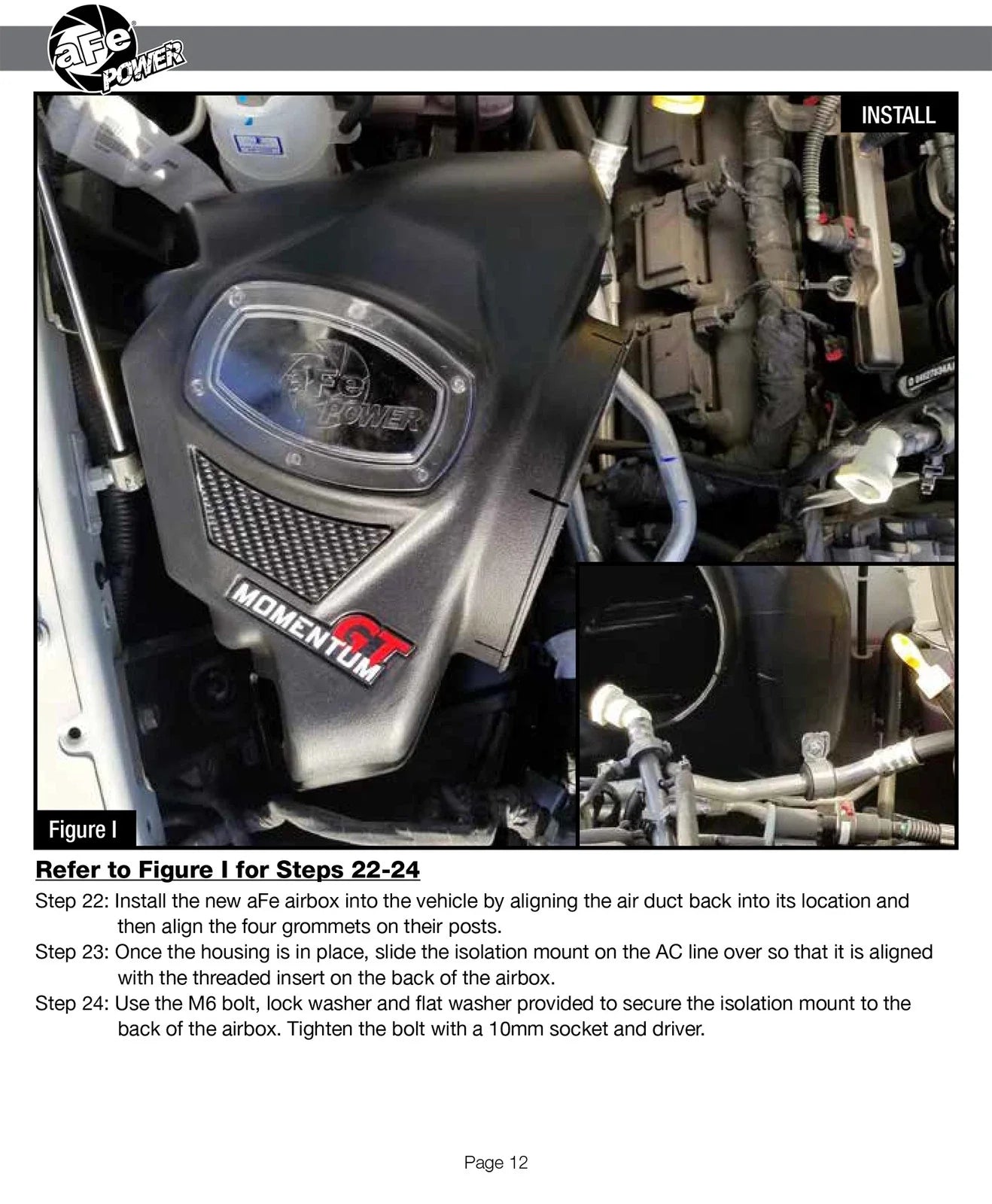 aFe Momentum GT Pro 5R Cold Air Intake System 2017 RAM 2500 Power Wagon V8-6.4L HEMI