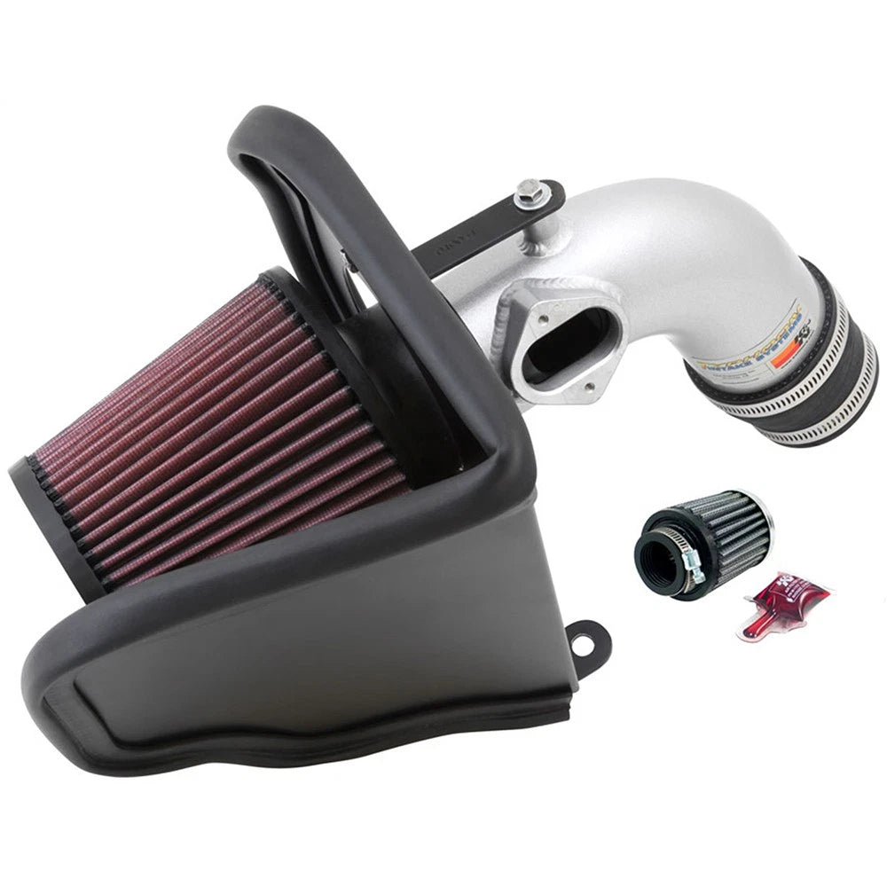 K&N 12 Chevy Sonic 1.8L Silver Typhoon Cold Air Intake