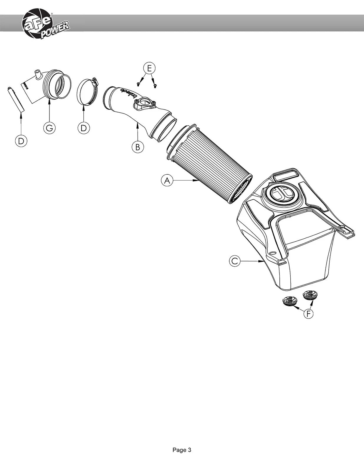 aFe 22-25 Honda Civic (2.0L L4) Takeda Momentum Cold Air Intake System W/ Pro DRY S Filter